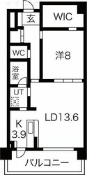 ソレイユ徳川の物件間取画像